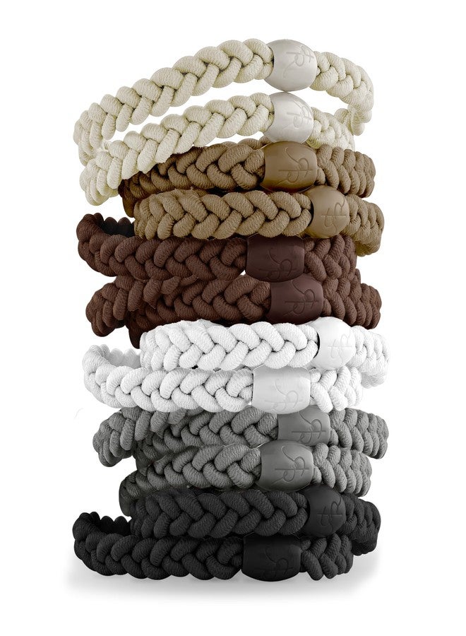 Ryan & Rose - Cutie Bands - Elastic Hair Ties (Neutral (12 Pack)) - Image 1